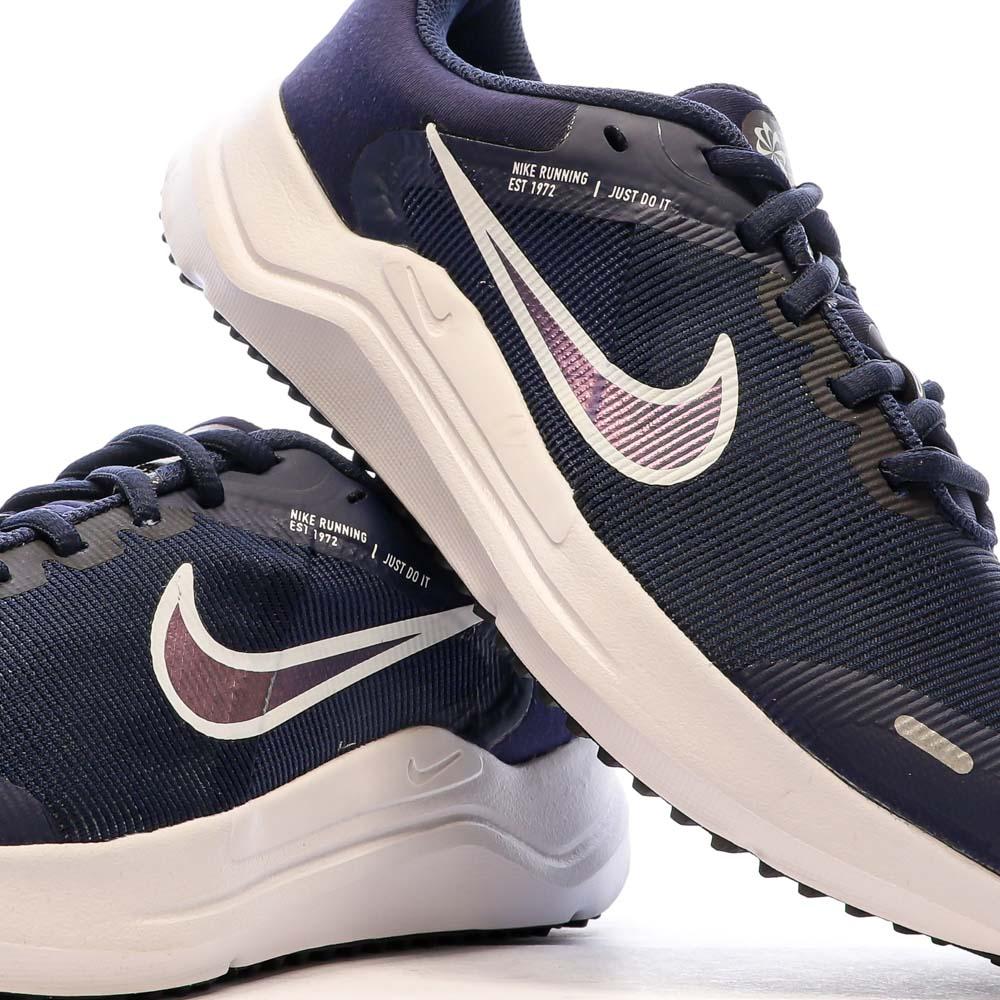 Chaussures de Running Marine Fille Nike Downshifter 12 Nn vue 7