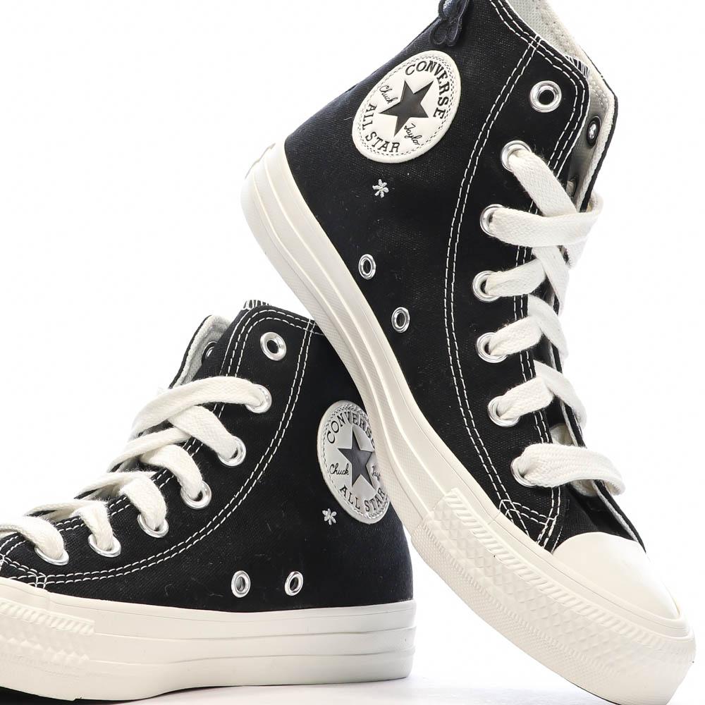 Baskets Noires Femme Converse Chuck Taylor All Star vue 7