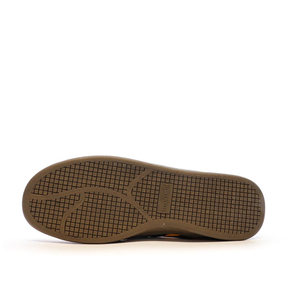Baskets Orange/Marine Homme Teddy Smith White Suede vue 5