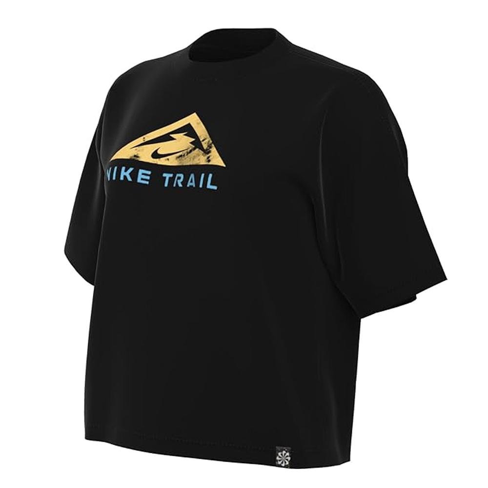 T-shirt de Sport Noir Femme NikeTrail pas cher