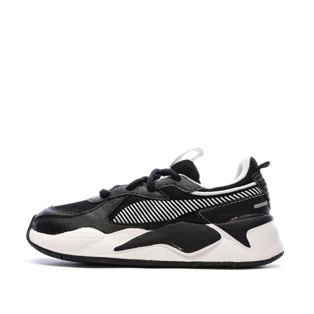 Baskets Noir Garçon Puma Rs-x pas cher