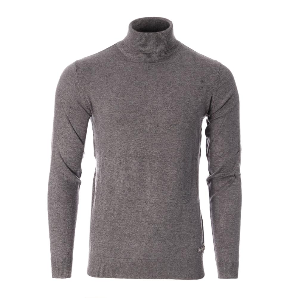 Pull Gris Chiné Homme Best Mountain 03-NAV pas cher