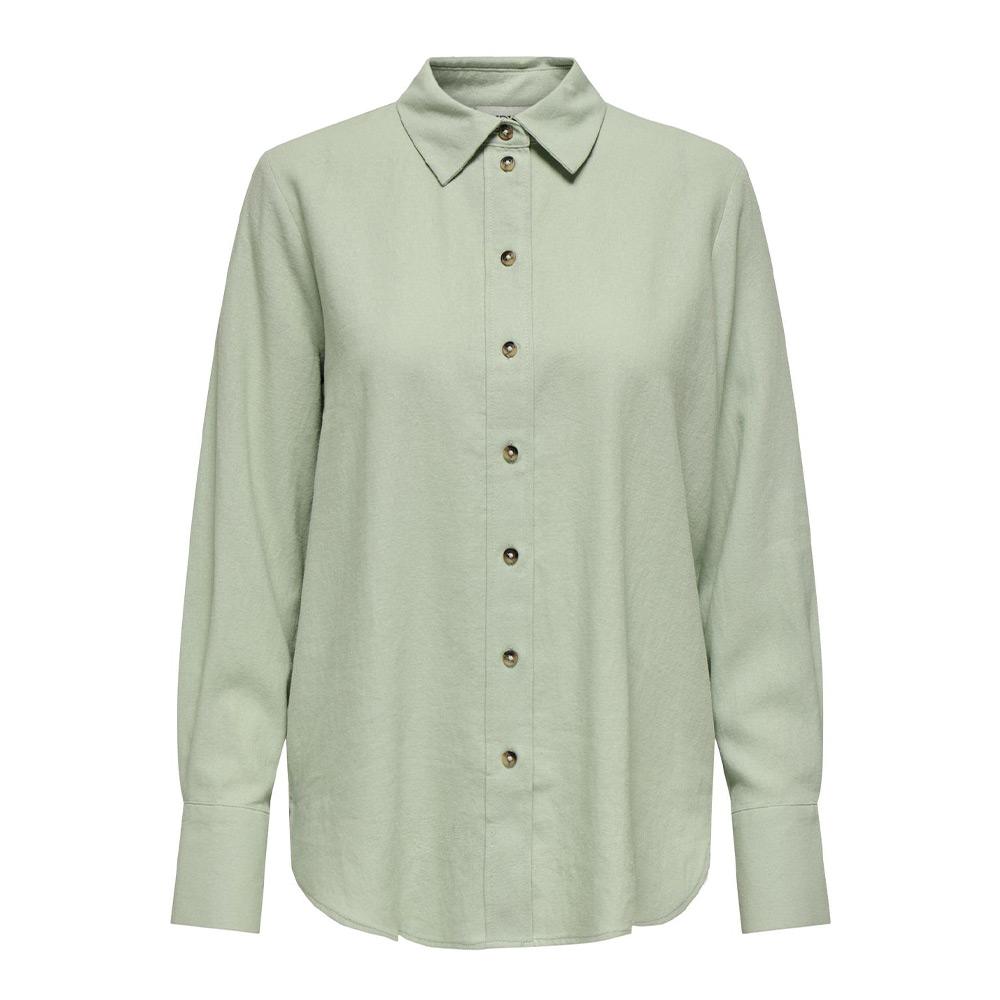 Chemise Vert Pale Femme JDY Linen pas cher