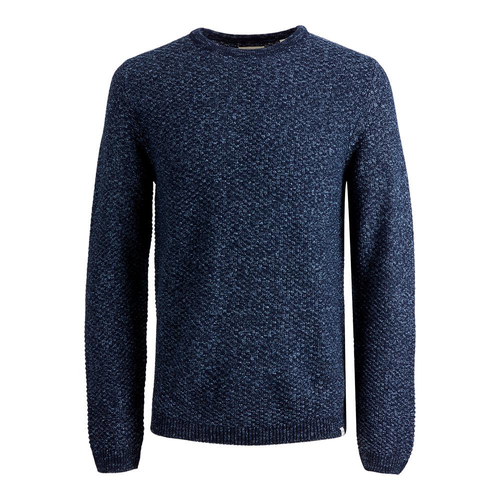 Pull Marine Homme Jack & Jones Damian pas cher