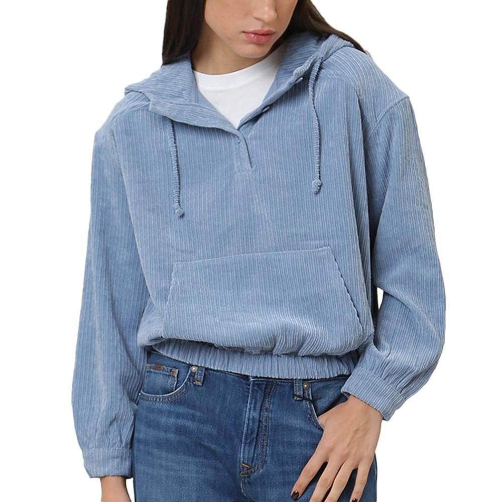 Sweat Bleu Femme Pepe jeans Bonnie pas cher