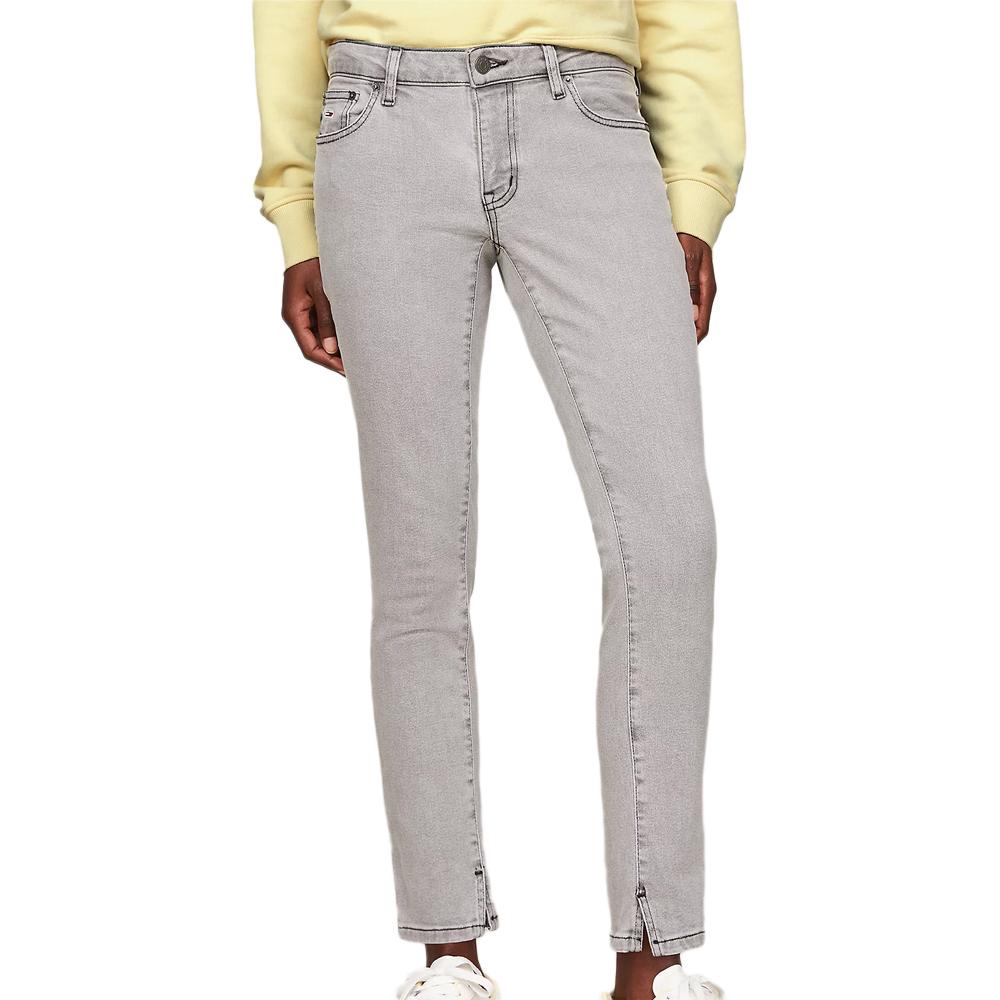 Jean Gris Femme Tommy Hilfiger Sophie pas cher