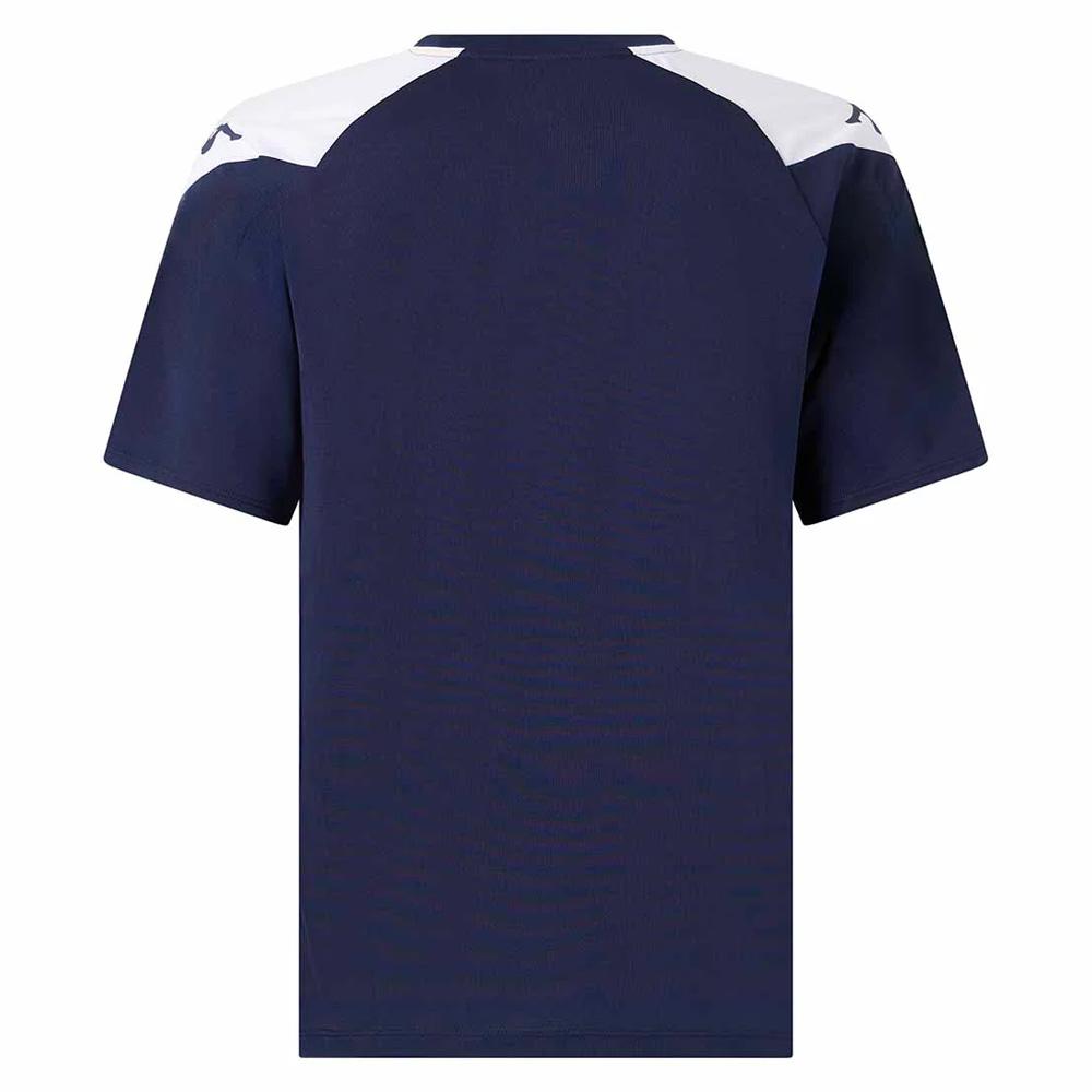 Maillot Marine/Blanc Garçon Kappa Loreto vue 2