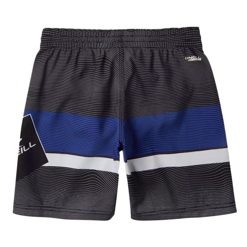 Short de bain Gris/Bleu Garçon O'Neill Stacked Plus vue 2