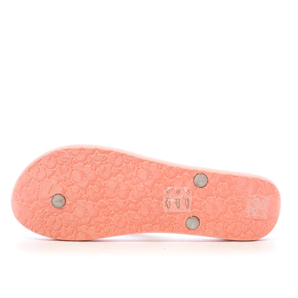 Tongs Orange Femme Roxy Tahiti Vii vue 2