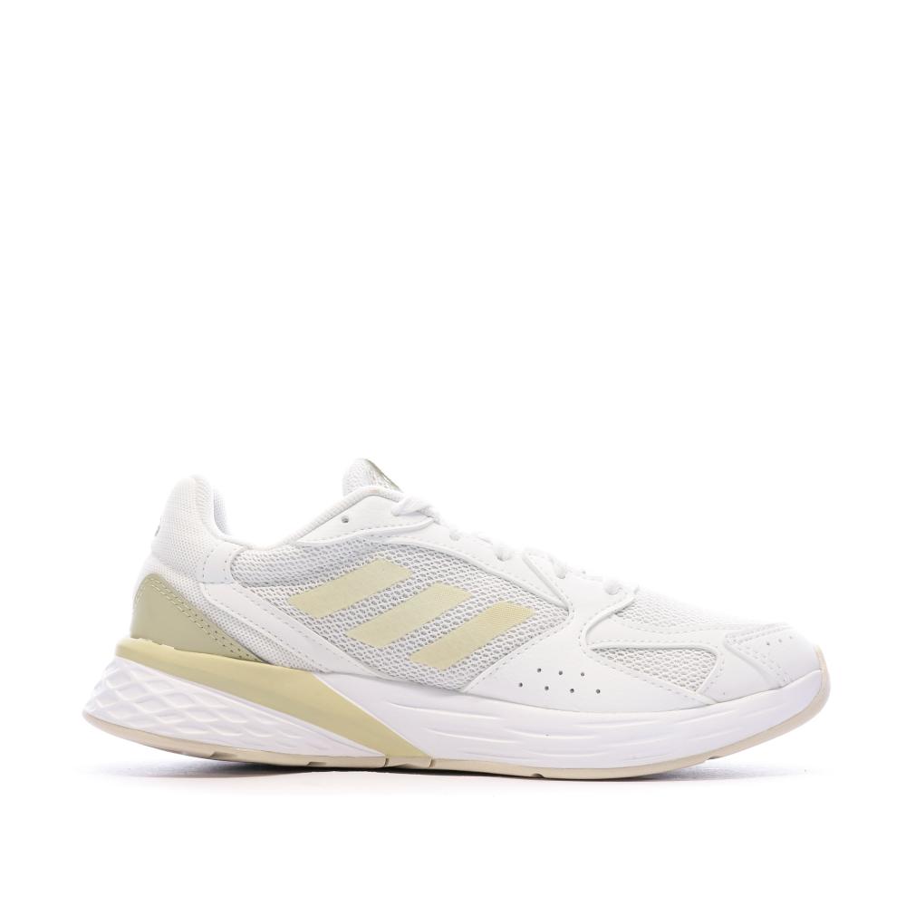 Chaussure de running Blanc/Beige Femme Adidas Response Run vue 2