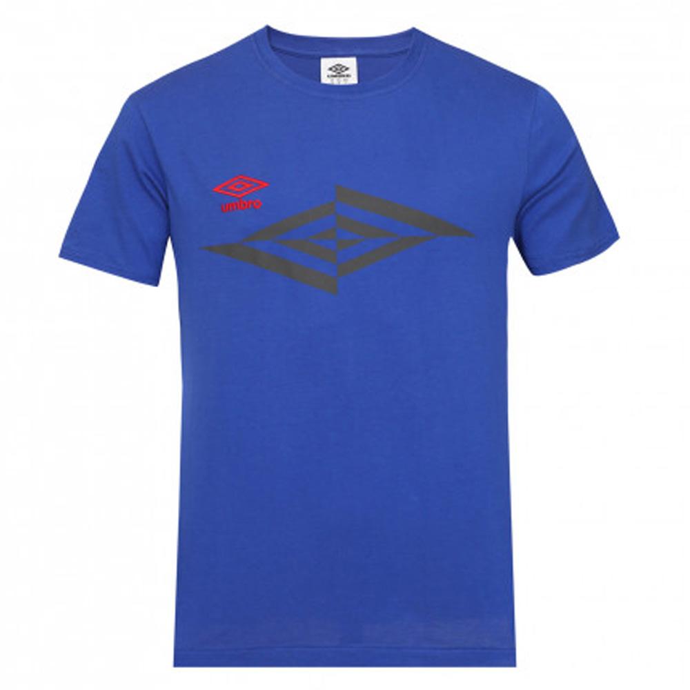 T-shirt Bleu Roi Homme Umbro Mid Tee pas cher