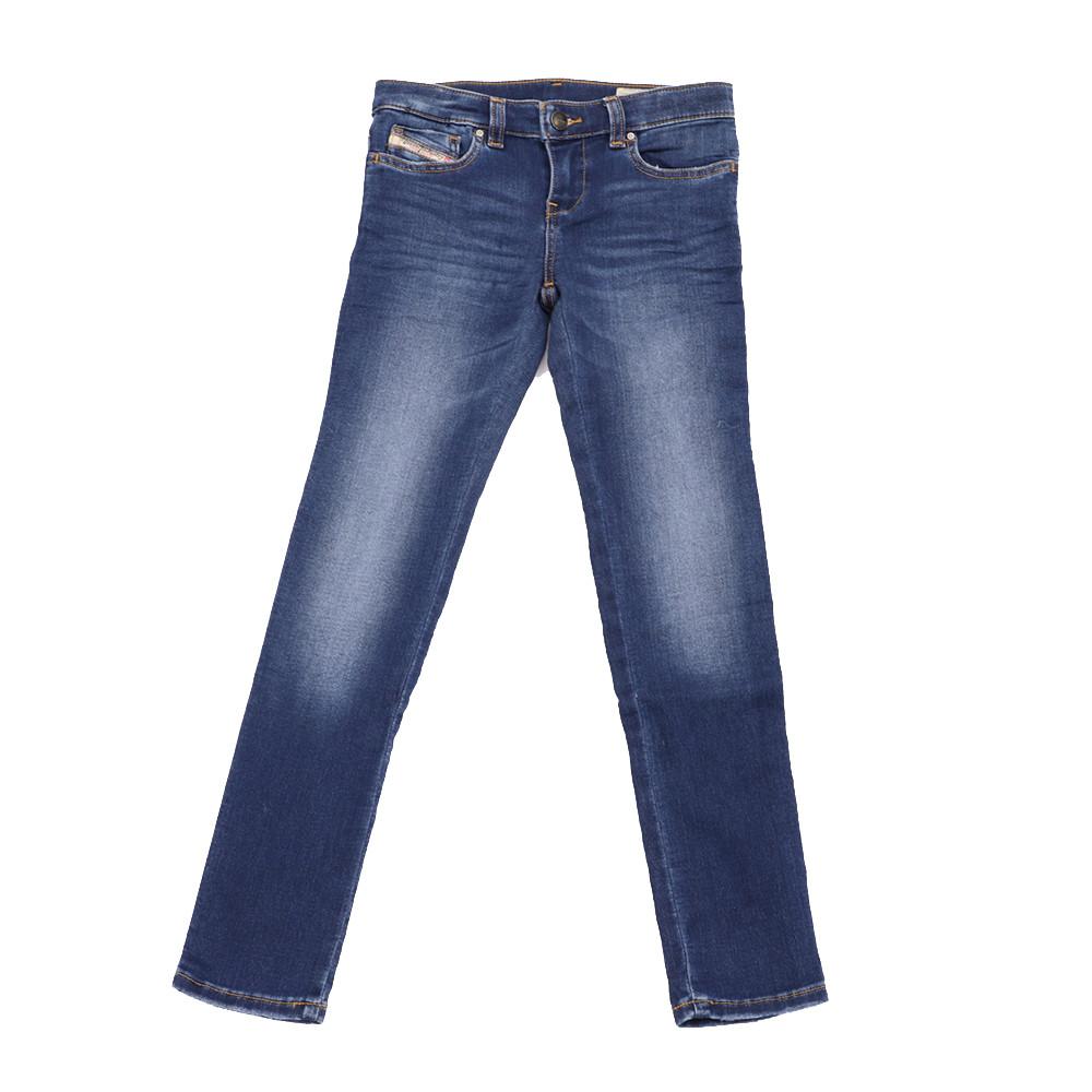Jean Skinny Bleu Fille Diesel Skinzee pas cher