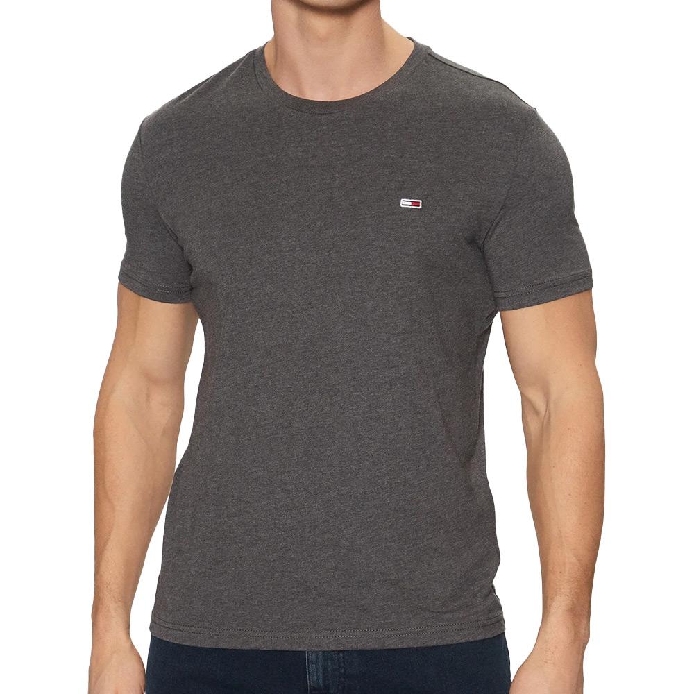 T-shirt Gris Foncé Homme Tommy Hilfiger Jaspe DM0DM20363 pas cher