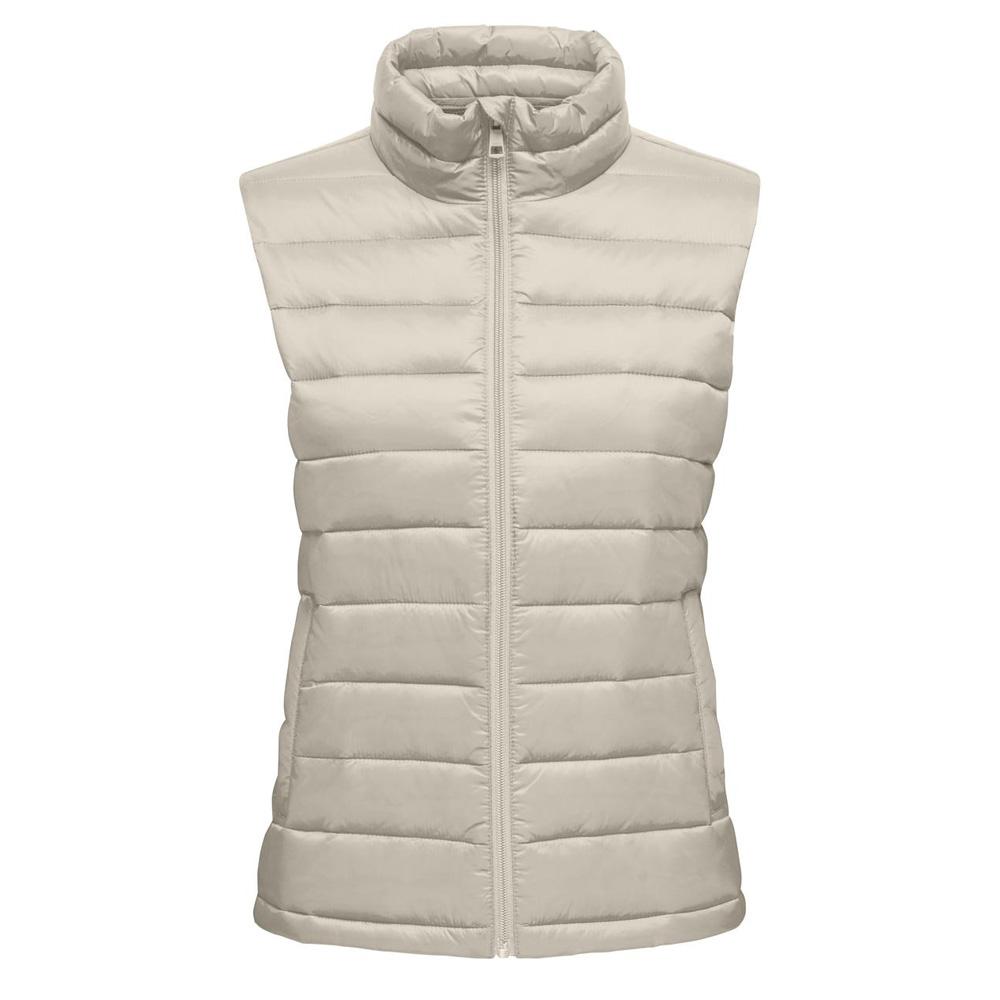 Doudoune sans manches Ecru Femme Only Molly pas cher