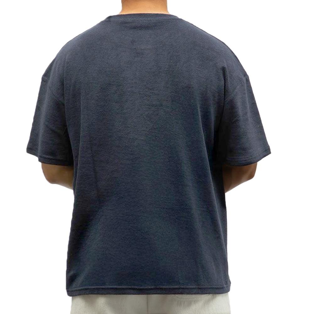 T-shirt Marine Foncé Homme Paname Brothers Tom vue 2