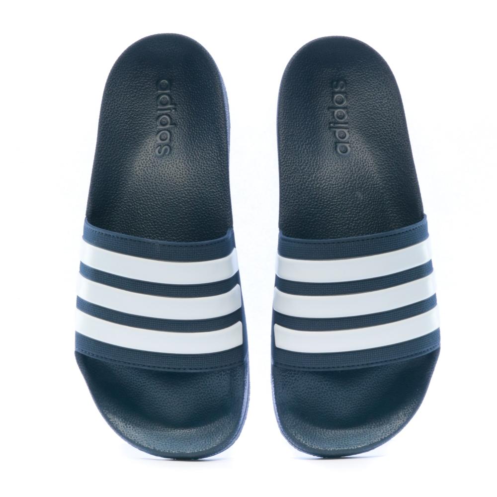 Claquettes marine homme Adidas Adilette vue 3