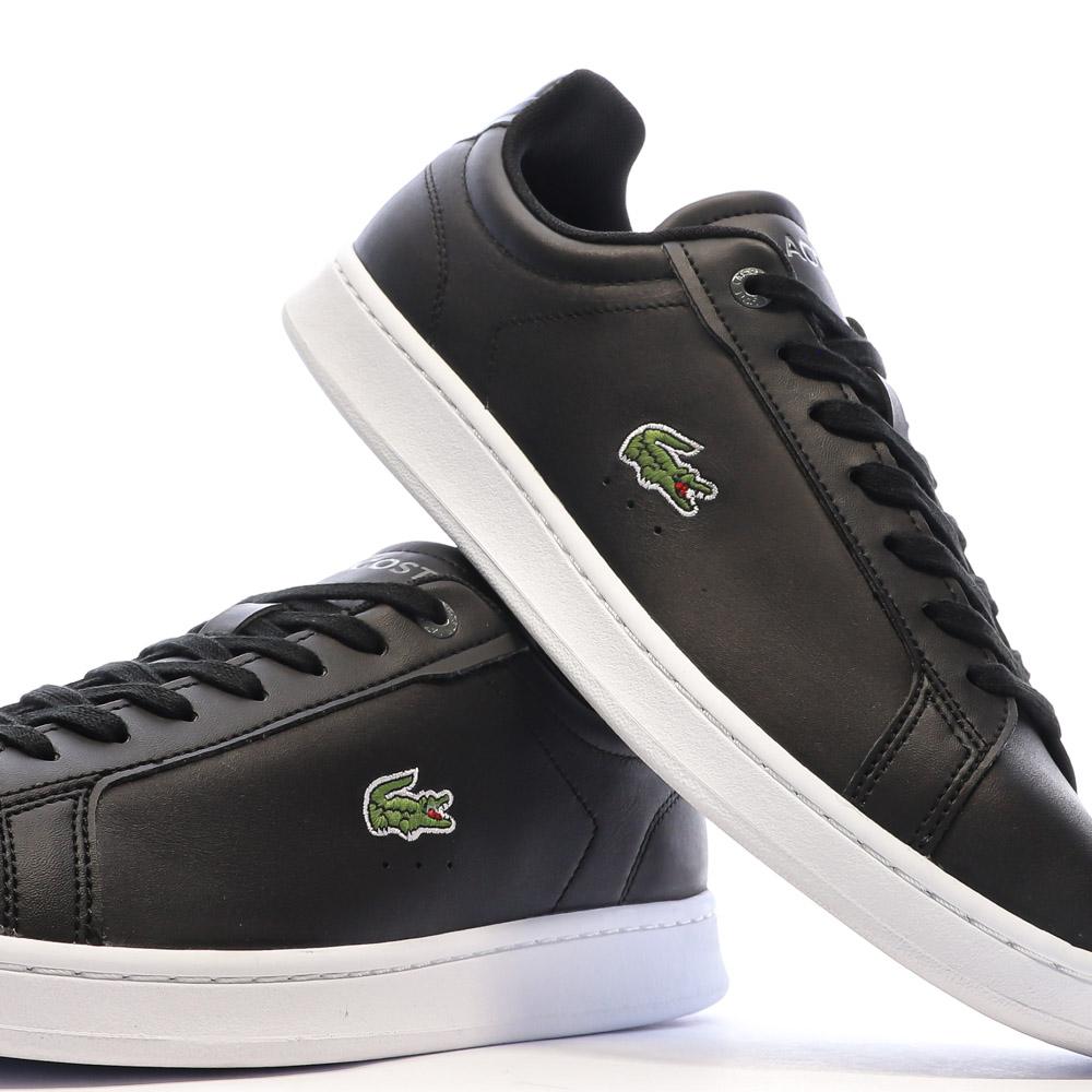 Baskets Noires Homme Lacoste Carnaby vue 7