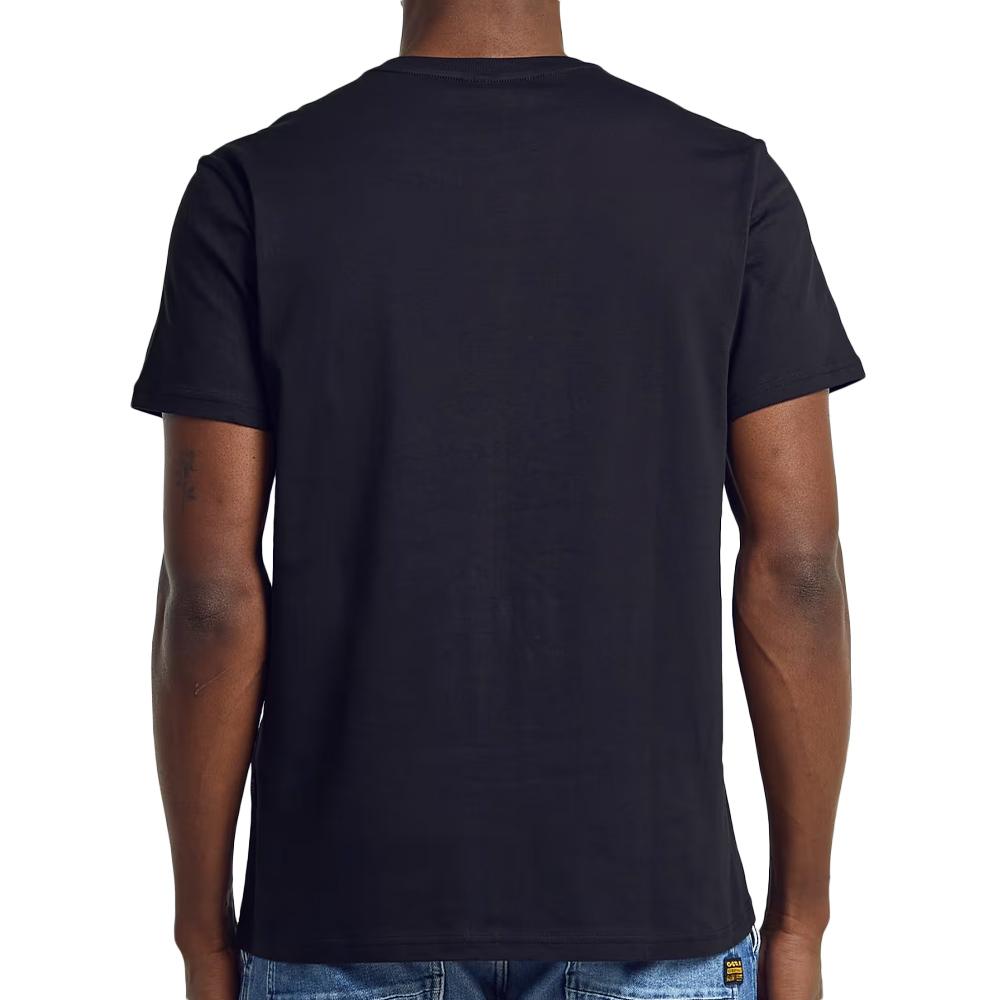 Camiseta azul marino para hombre G-Star RAW Old Skools ver 2