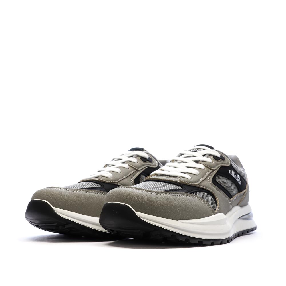Baskets Noir/Gris Homme Ellesse Taupe vue 6
