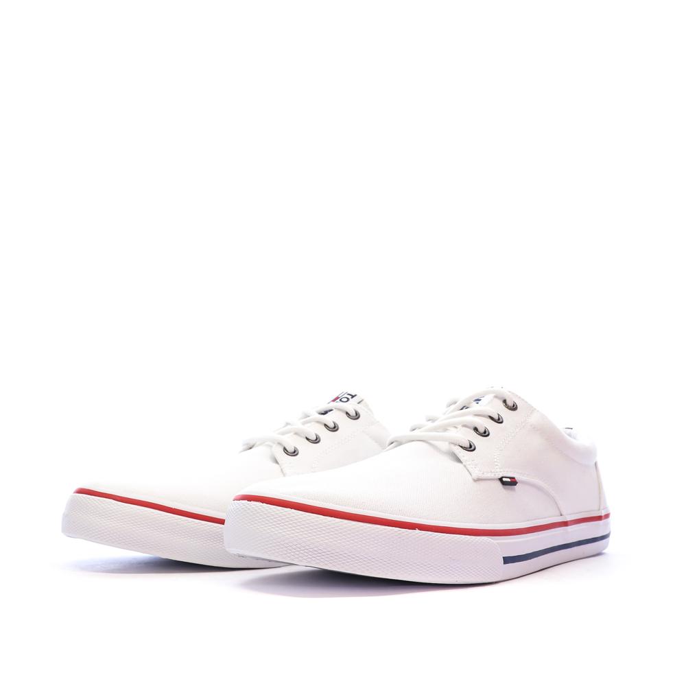 Baskets Blanches Homme Tommy Jeans Sneakers vue 6