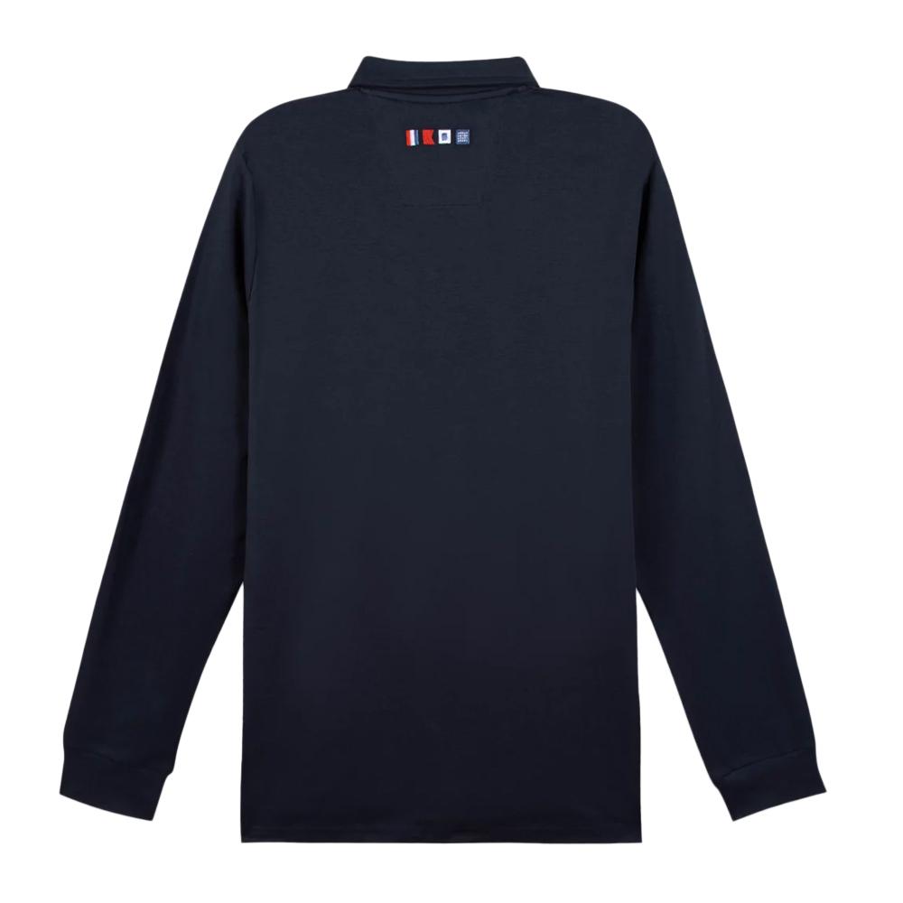 Polo Manches Longues Marine Homme TBS Sapin vue 2