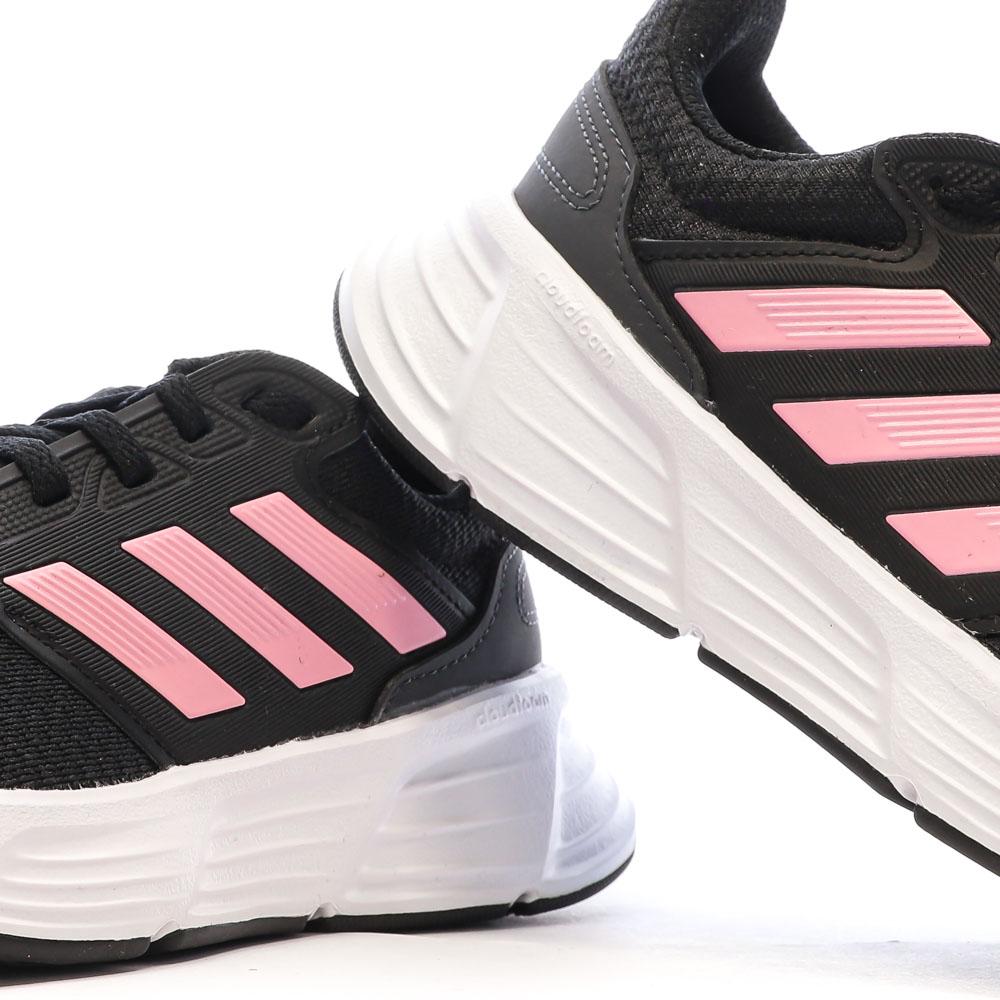 Chaussures de Running Noir/Rose Femme Adidas Galaxy 6 vue 7
