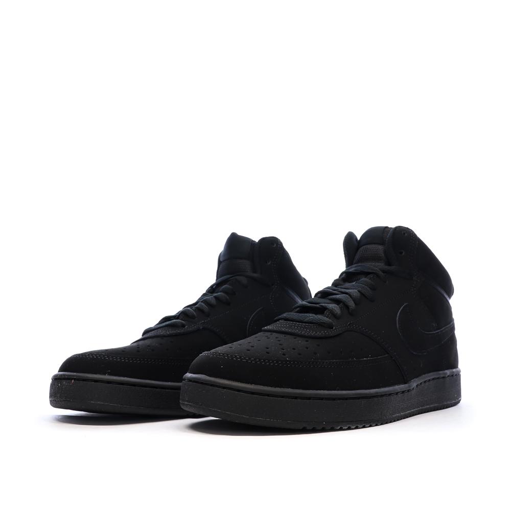 Baskets Noires Homme Nike Court Vision Mids vue 6