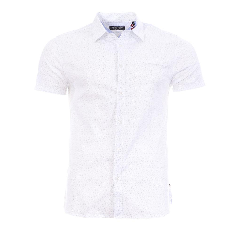 Chemise Blanche Homme Teddy Smith MC Cut pas cher