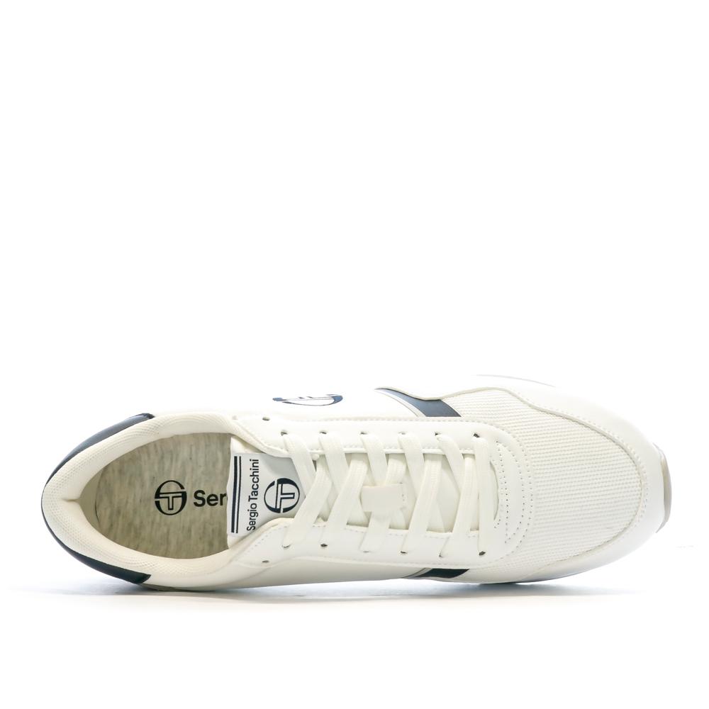 Baskets Blanche/Marine Homme Sergio Tacchini Viareggio vue 4