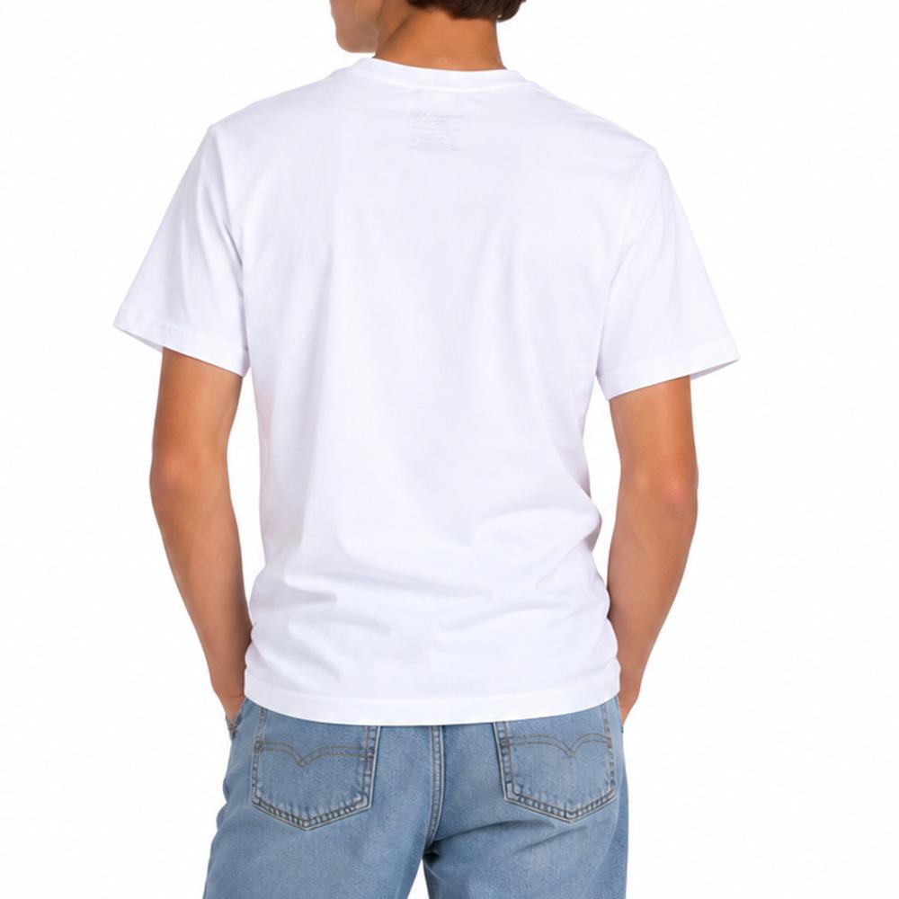 T-Shirt Blanc Garçon Champion Signature vue 2