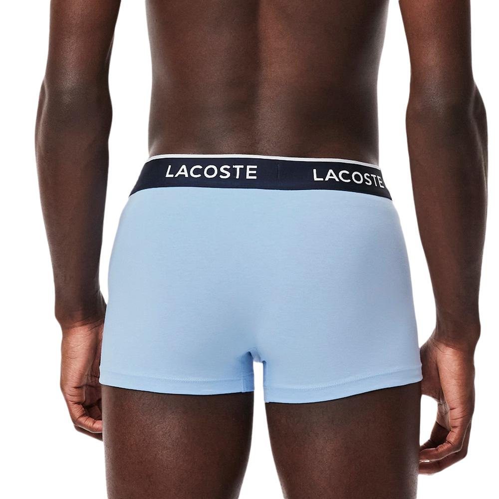 Lot de 3 Boxers Bleu Homme Lacoste 5H1300 vue 2