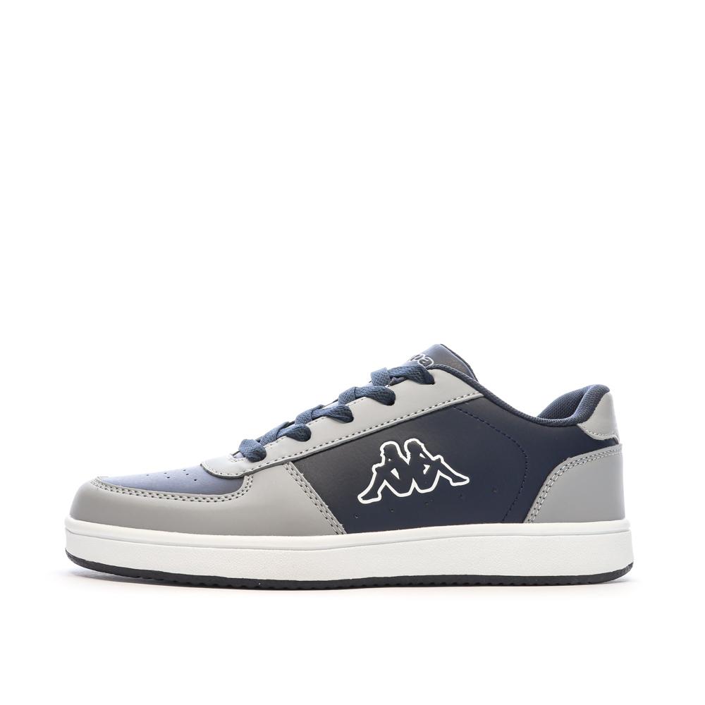 Baskets Marine/Gris Garçon KAPPA Malone Lace pas cher