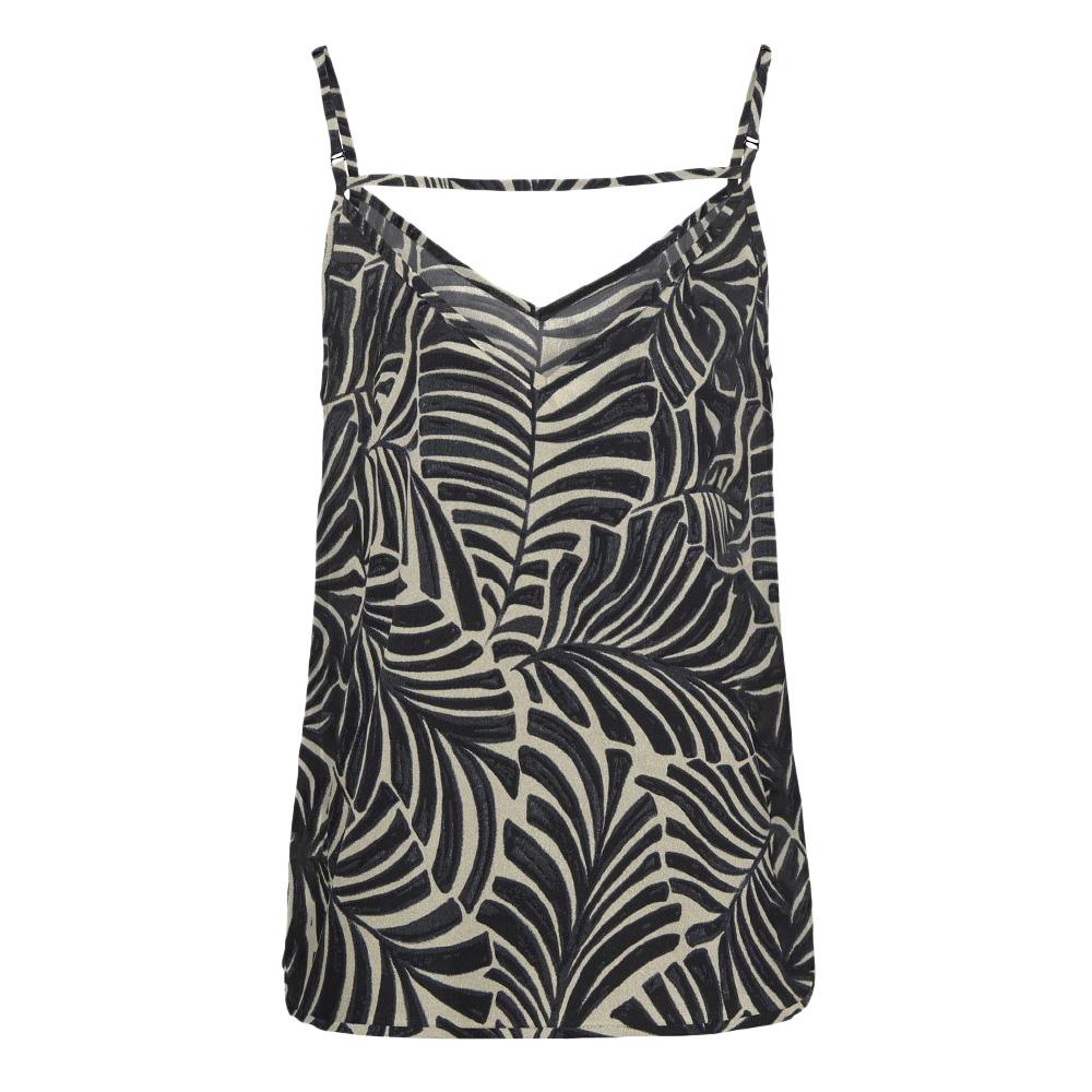 Débardeur Beige/Noir à Motifs Femme Only Nova Life Paris vue 2