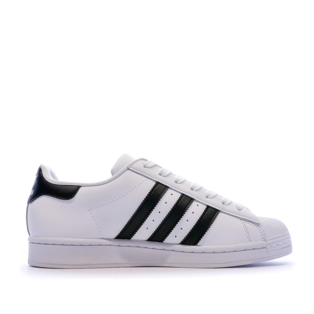 Baskets Blanches Homme Adidas Superstar 50 vue 2