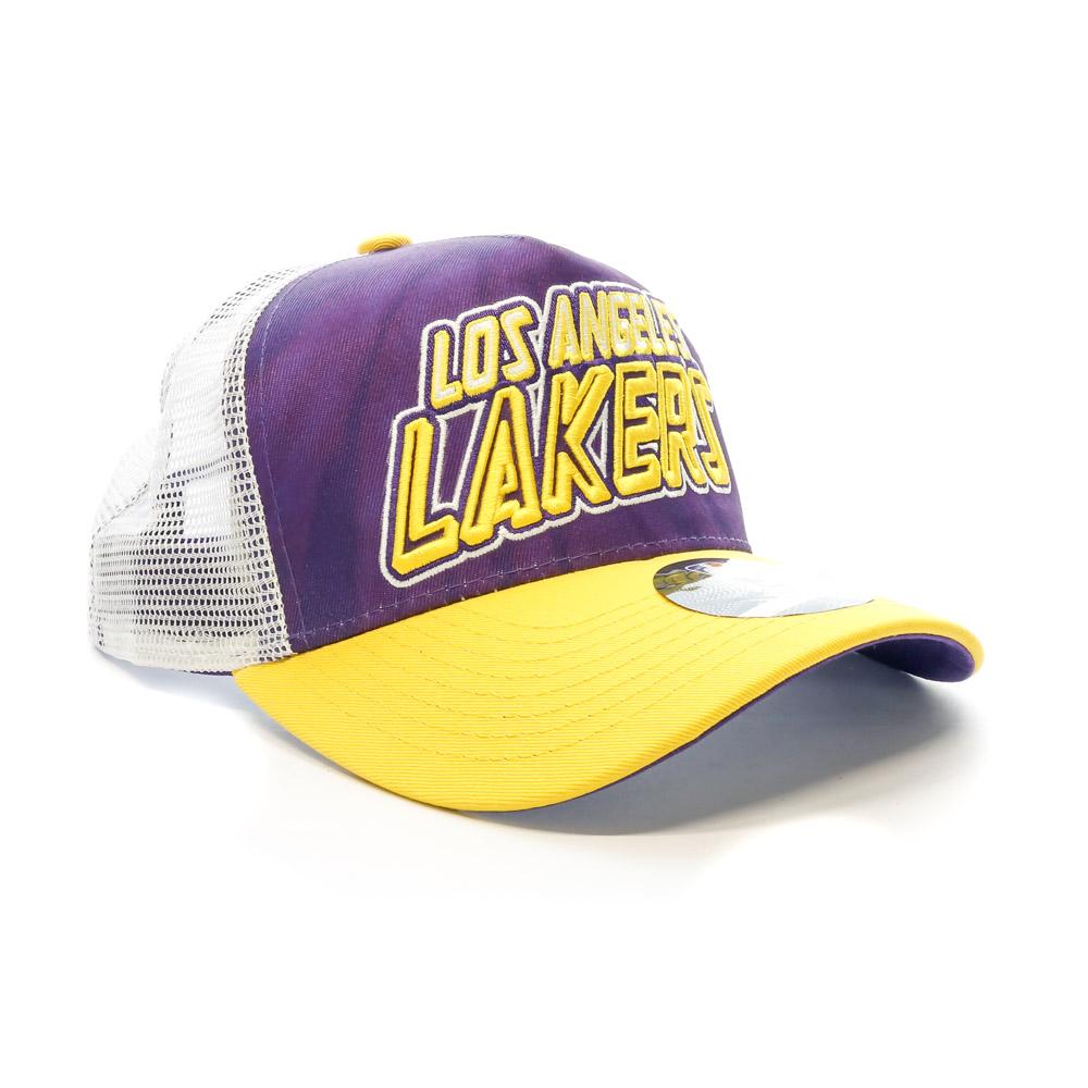 Casquette Violet/Jaune Homme LOS ANGELES LAKERS NBA Santa Cruz Tie vue 2