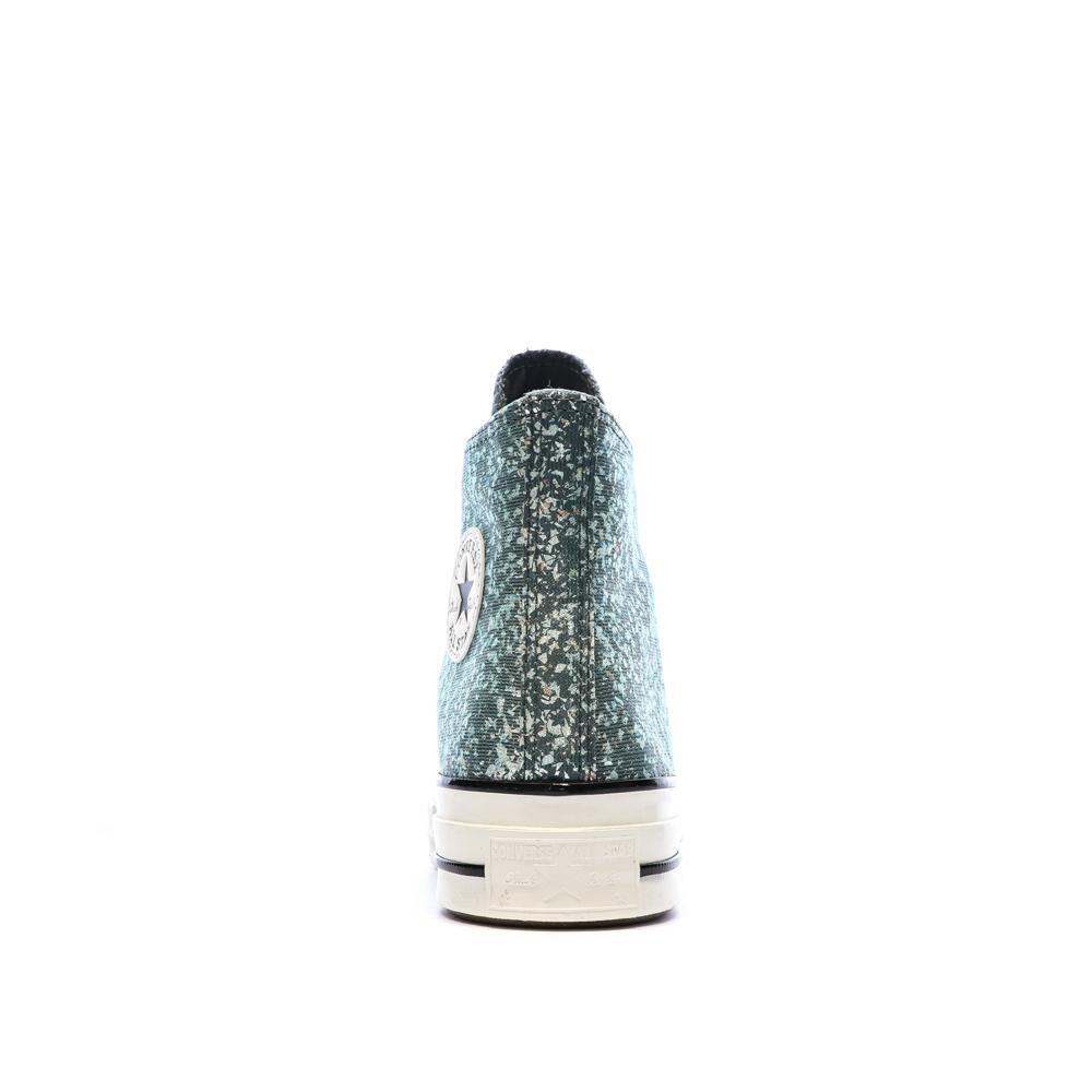 Baskets Bleues Homme Converse Chuck 70 vue 3