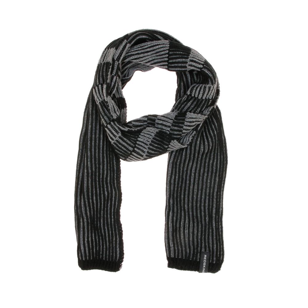 Echarpe Gris Homme Redskins Bicolore pas cher