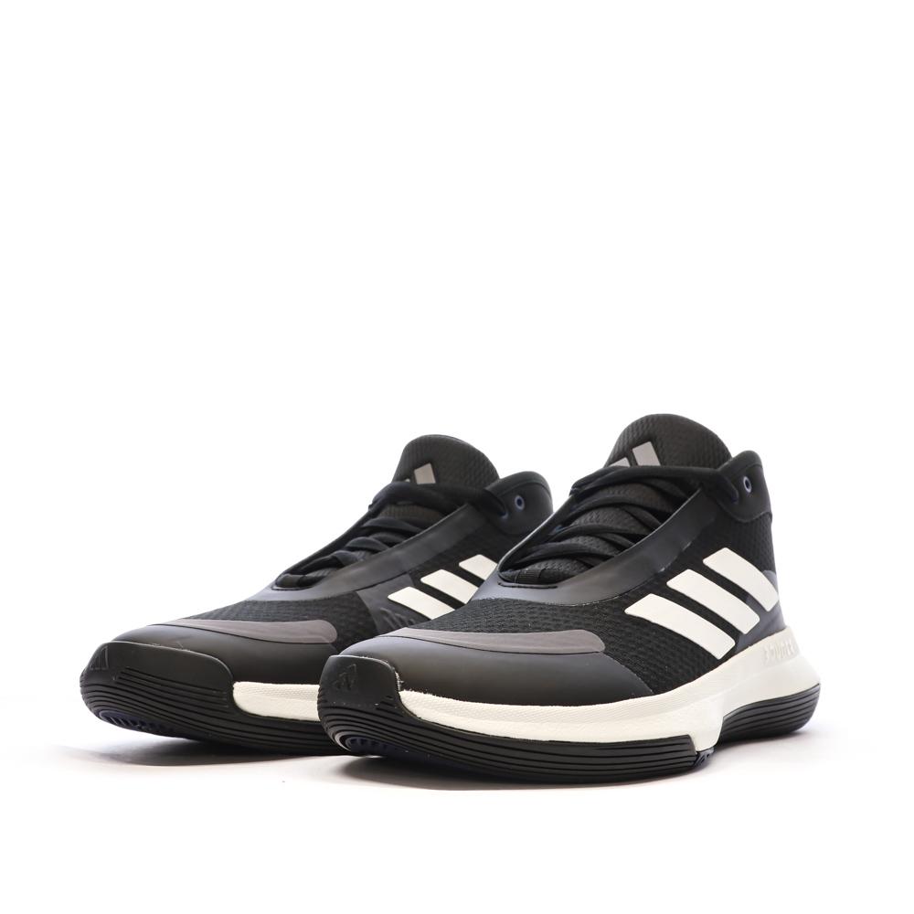 Chaussures de baskets Noires Homme Adidas Bounce vue 6