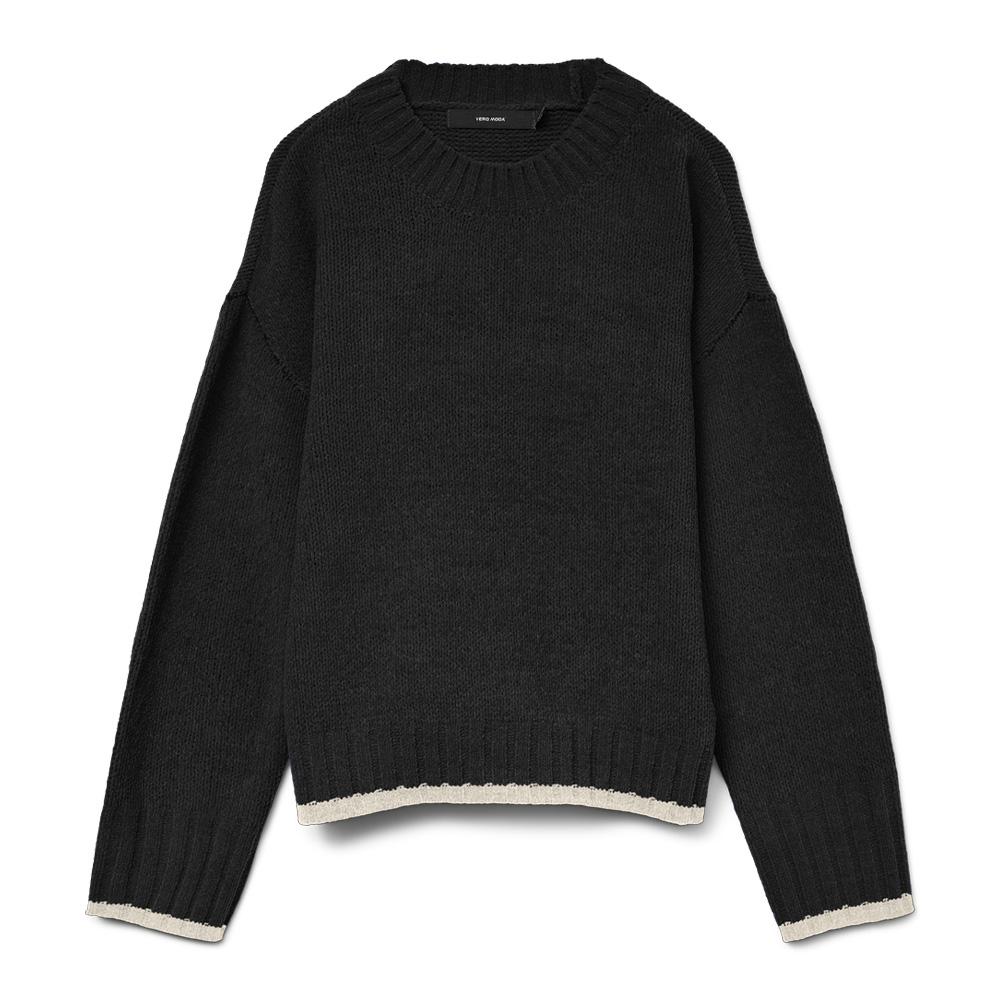 Pull Noir Femme Vero Moda Hadow pas cher