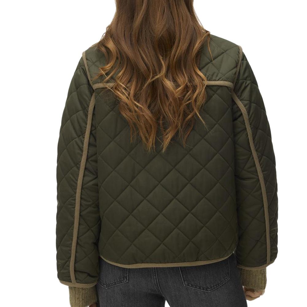 Veste Matelassée Kaki Femme Vero Moda Mily vue 2