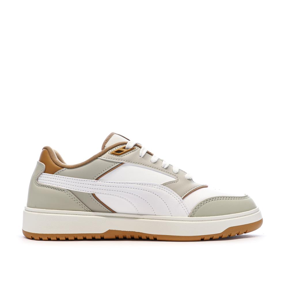 Baskets Beiges/Camel Homme Puma Doublecourt03 vue 2