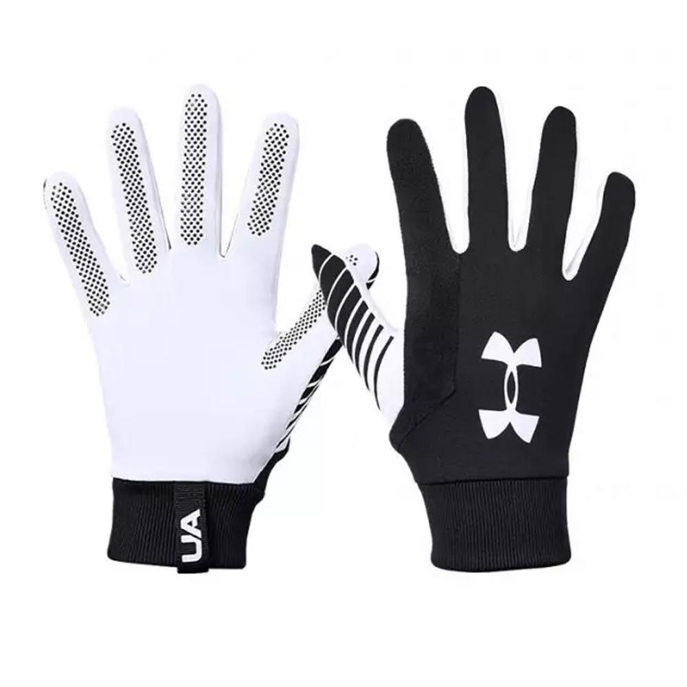Gants Blanc/Noir Homme Under Armour Field Player pas cher