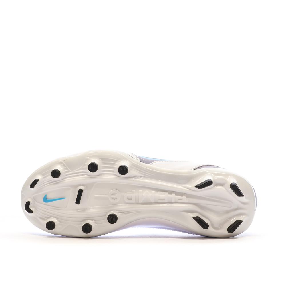 Chaussures de Foot Blanches Junior Nike Legend 9 Academy FG/MG vue 5