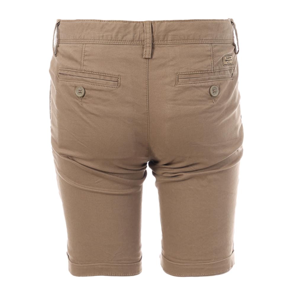 Short Chino Marron Garçon Teddy Smith 60404679D vue 2