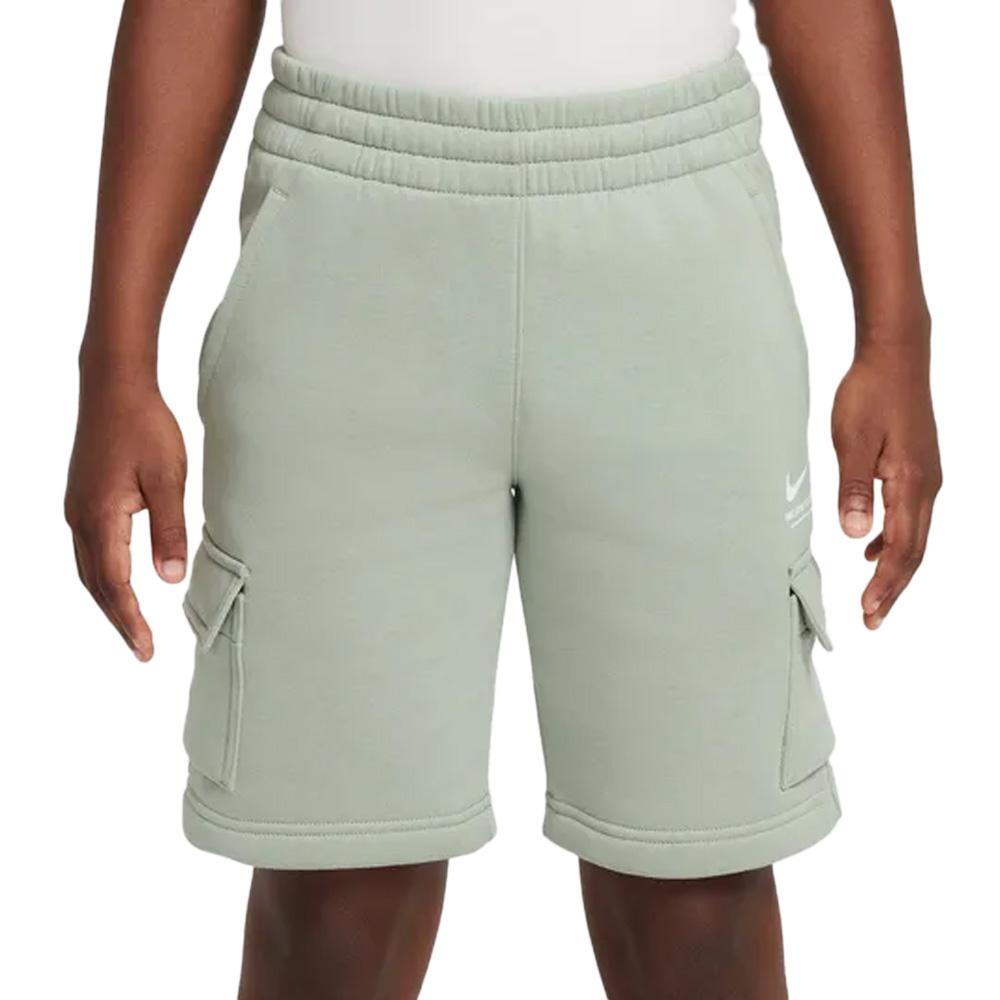 Short Vert Garçon Nike HV6971 pas cher