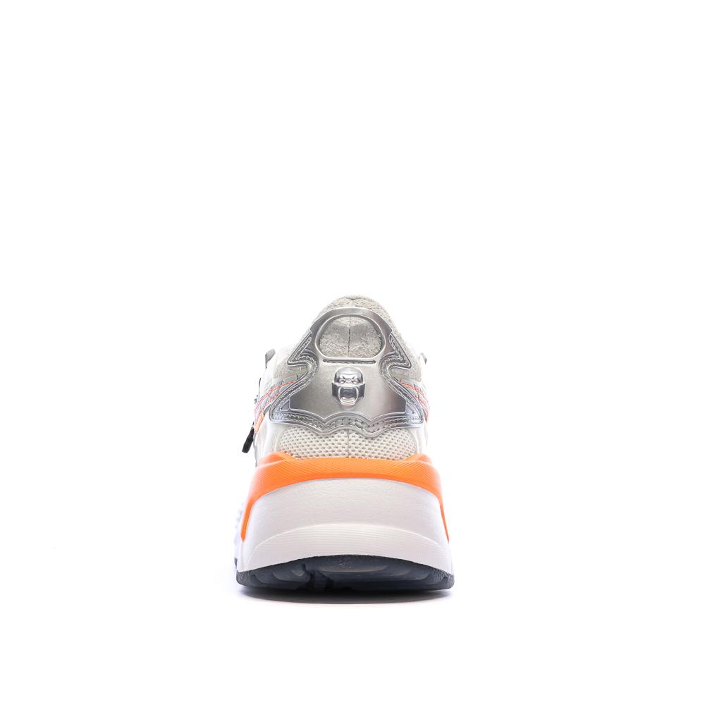 Weiß/orangefarbene Puma Rs-x Up X Ro Sneaker für Herren Ansicht 3