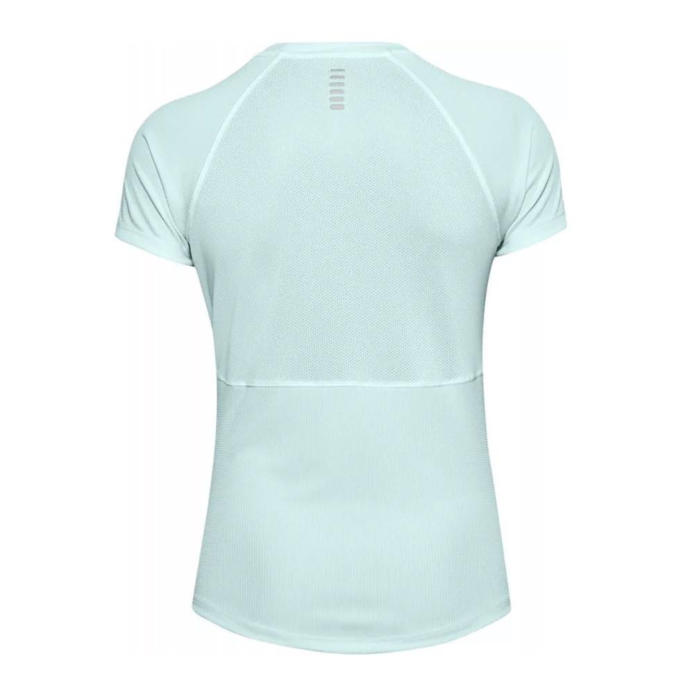 T-shirt Bleu Femme Under Armour Speed Stride vue 2