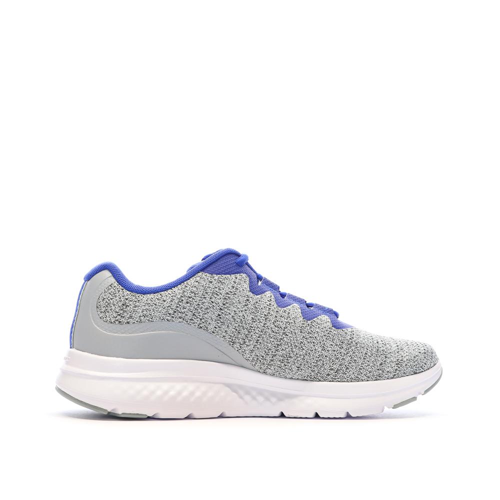 Chaussures de running Grises/Bleu Homme Under Armour Charged Impulse vue 2