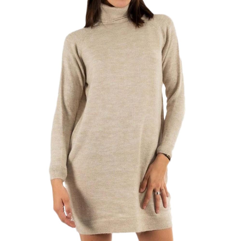 Robe Pull Beige Femme Only Jada pas cher