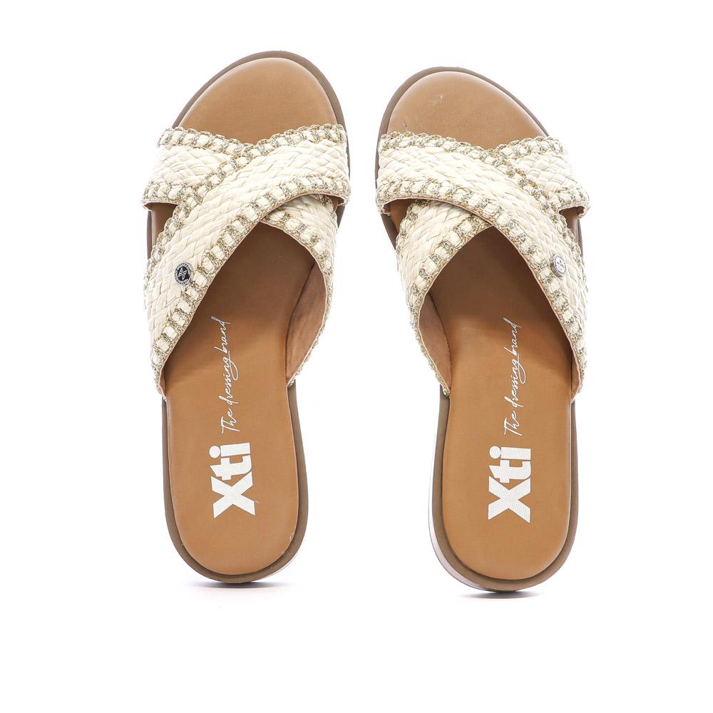 Sandales Beige Femme Xti 144074 vue 3